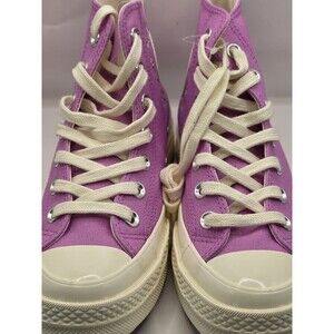 Converse Women Size 7 Pink With Floral Embroidery Rare New No Box Sample Sale
